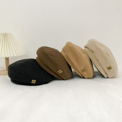 Sample Plain Lettering Beret