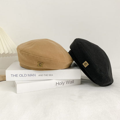 Sample Plain Lettering Beret