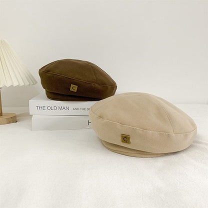 Sample Plain Lettering Beret