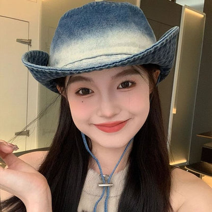 Denim Hat Cowboy