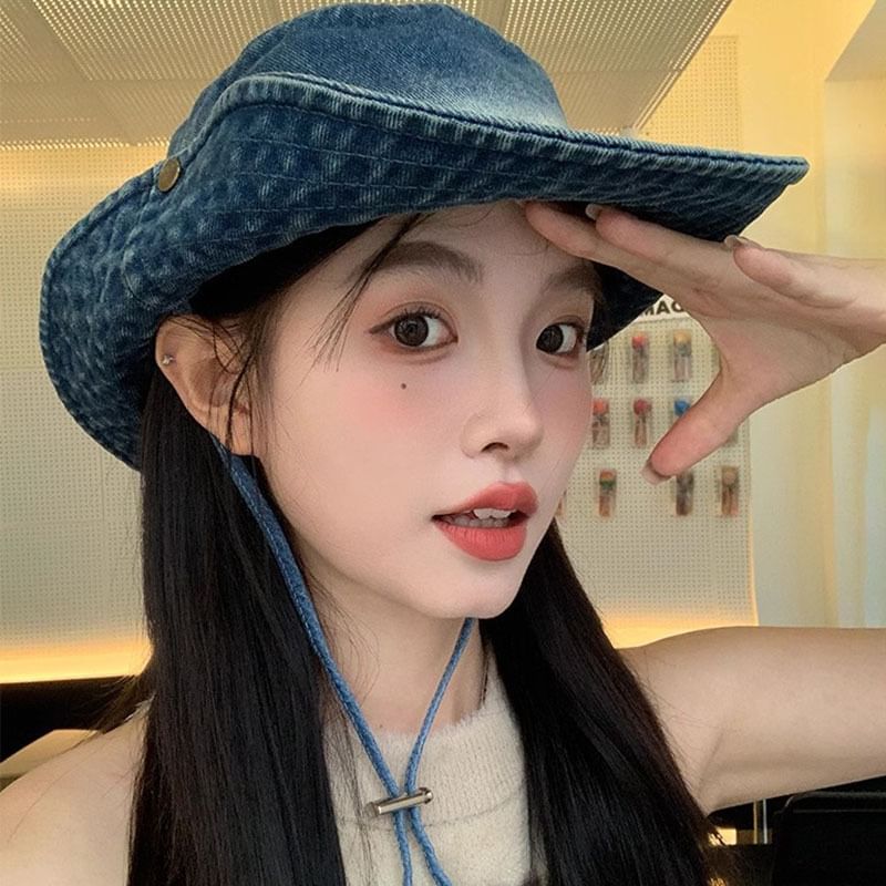 Denim Hat Cowboy