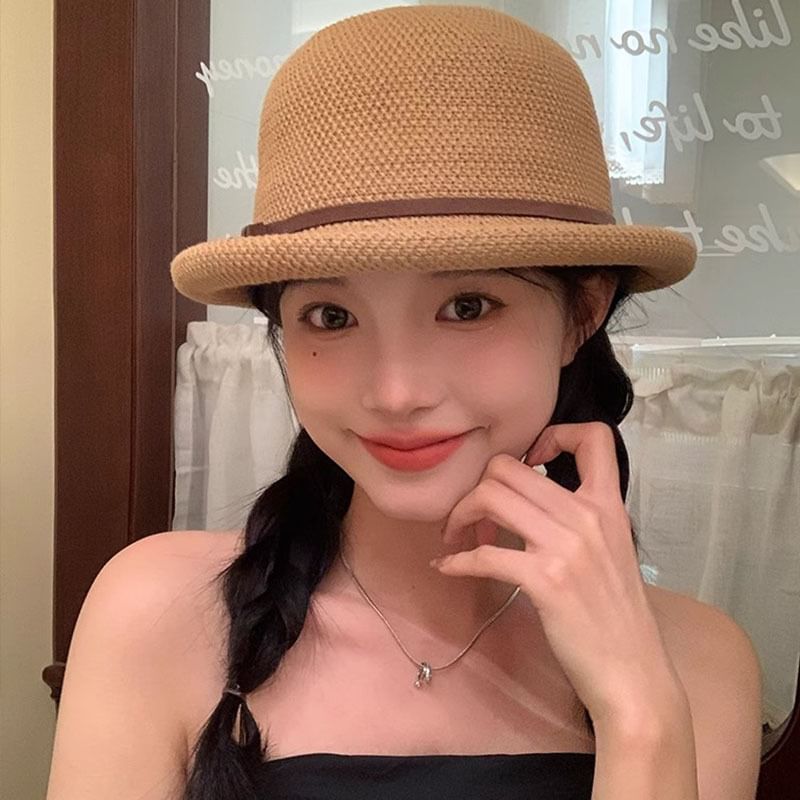 Fedora Straw Hat
