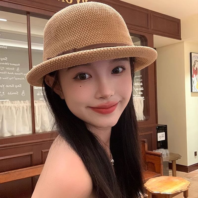 Fedora Straw Hat