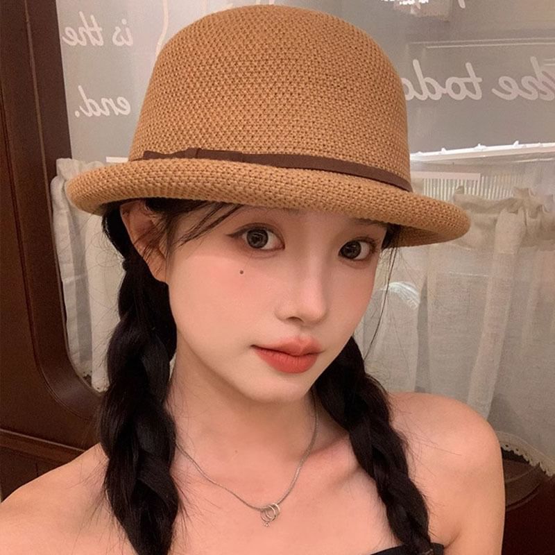 Fedora Straw Hat