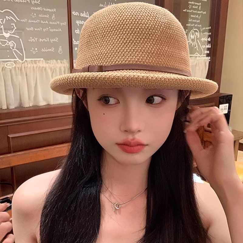 Fedora Straw Hat