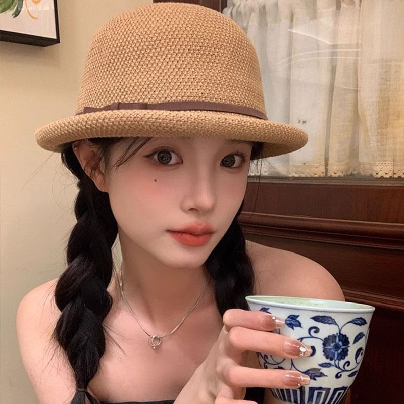 Fedora Straw Hat