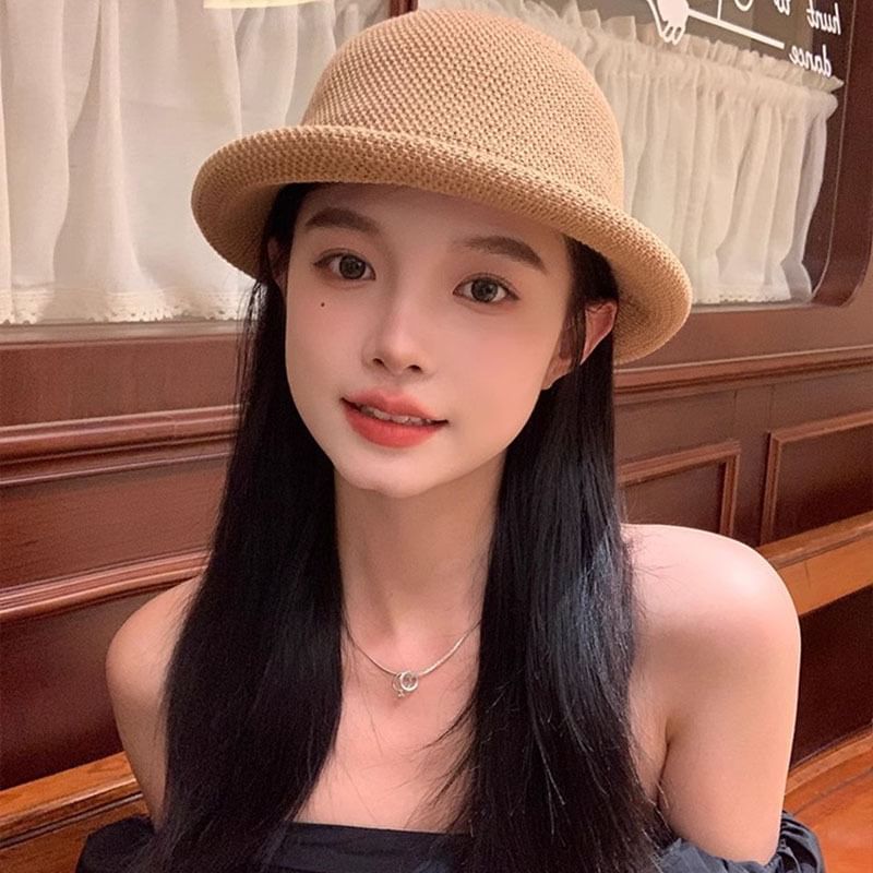 Fedora Straw Hat
