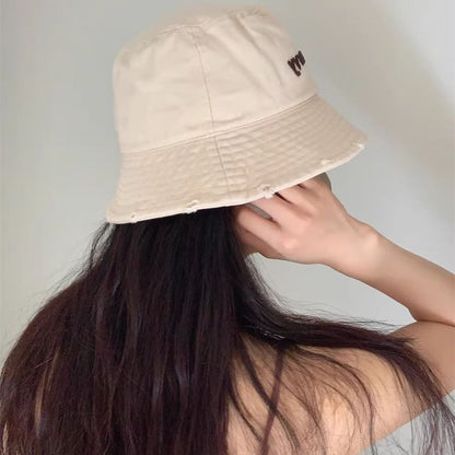 Hat Bucket Lettering