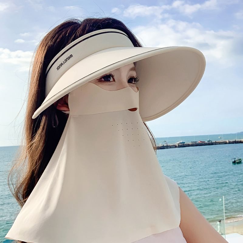 Contrast Sun Cover + Trim Face Visor Set: