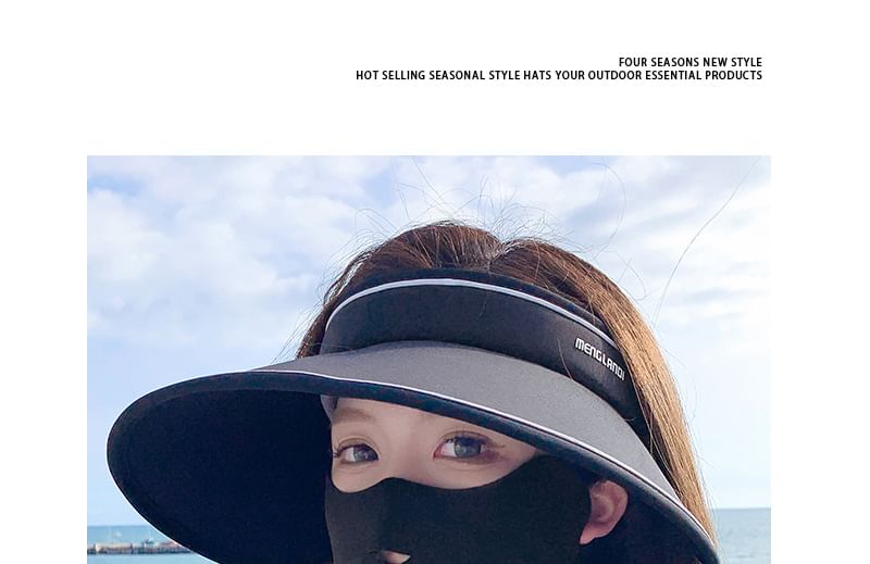 Contrast Sun Cover + Trim Face Visor Set: