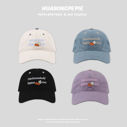 Cap Lettering Embroidered Baseball
