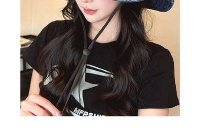 Hat Washed Denim Boonie