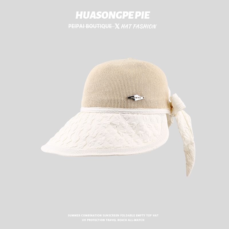 Sample Textured Panel Woven Sun Hat