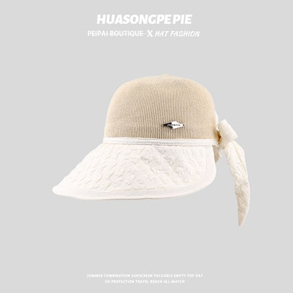 Sample Textured Panel Woven Sun Hat