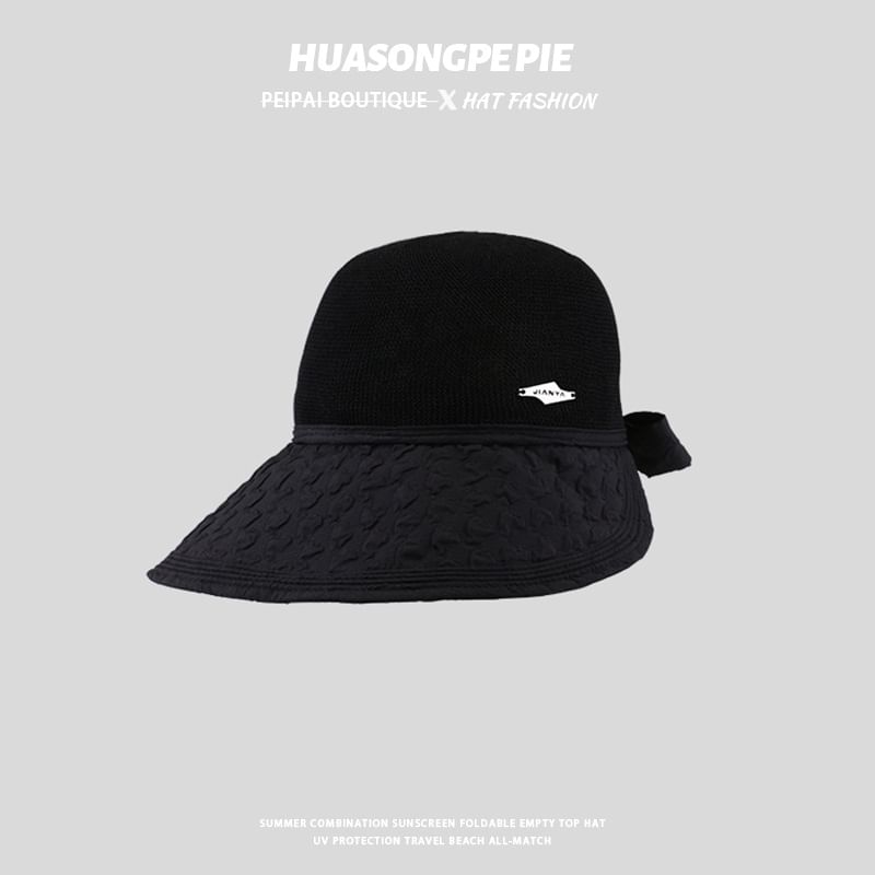 Sample Textured Panel Woven Sun Hat