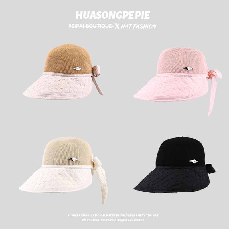 Sample Textured Panel Woven Sun Hat