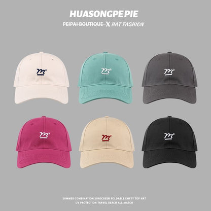 Baseball Cap Lettering Embroidered