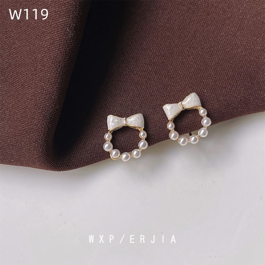 Earring Pearl Faux Cuff