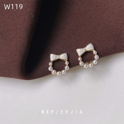 Earring Pearl Faux Cuff