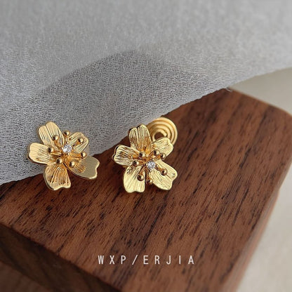 Earring Flower Cuff