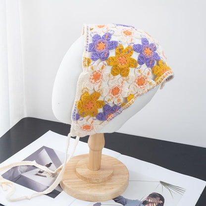 Sample Floral Bonnet Hat