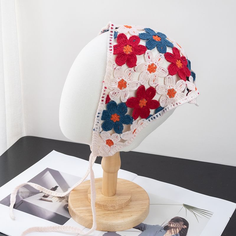 Sample Floral Bonnet Hat