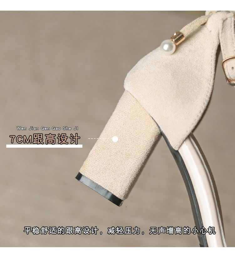 Strap Ankle Sandals Heel Chunky