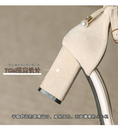 Strap Ankle Sandals Heel Chunky