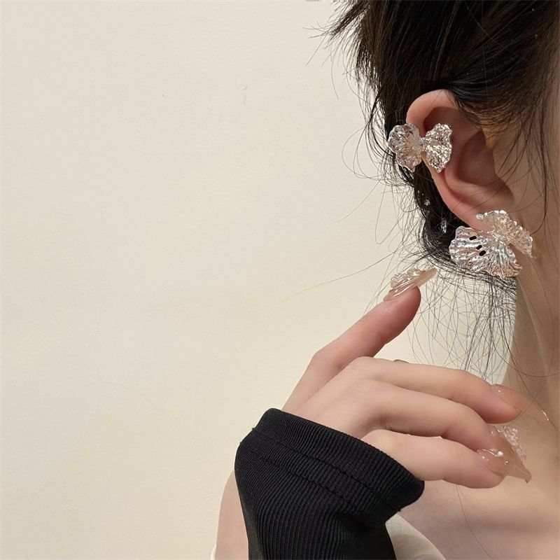 Alloy Ear Cuff Butterfly