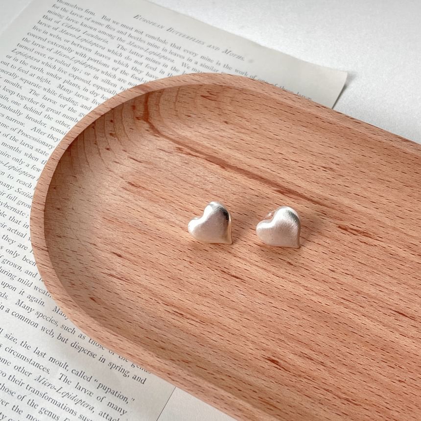 Alloy Earring Stud Heart