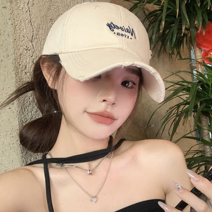 Baseball Embroidered Cap Lettering
