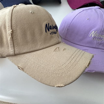 Baseball Embroidered Cap Lettering