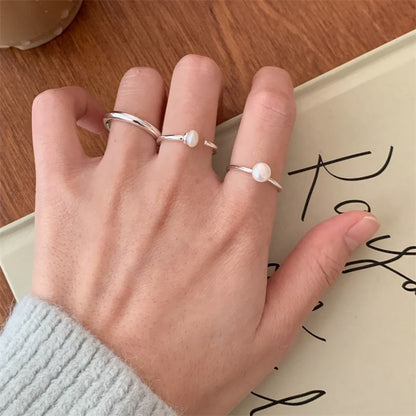 Faux Pearl Ring