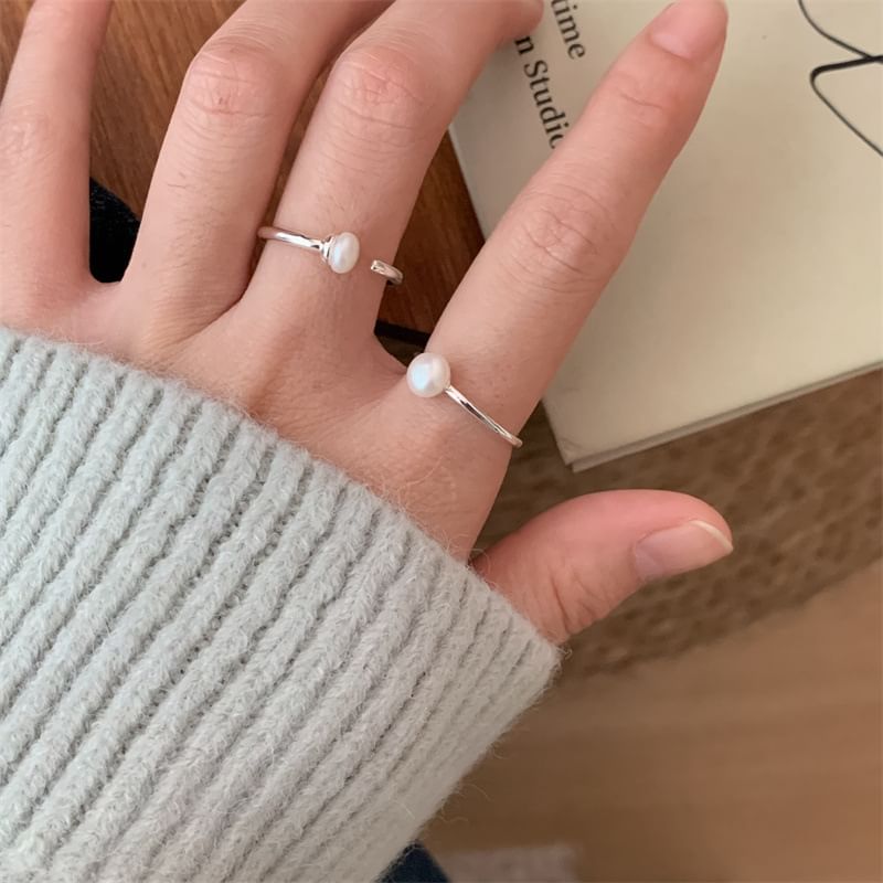 Faux Pearl Ring