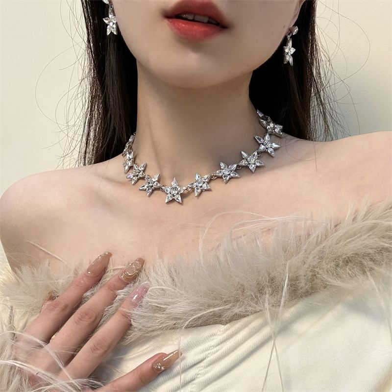 Star Drop Necklace / Earring