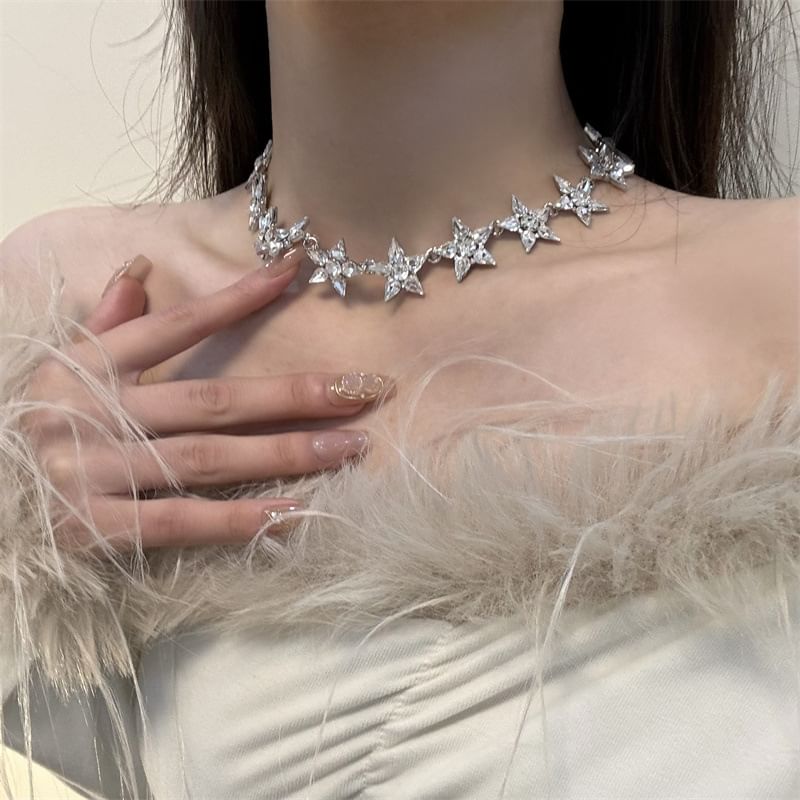 Star Drop Necklace / Earring