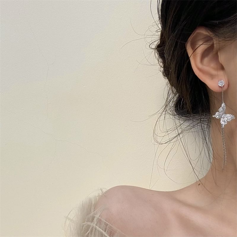 Drop Earring Butterfly