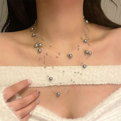 Pearl Necklace Faux