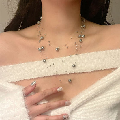 Pearl Necklace Faux