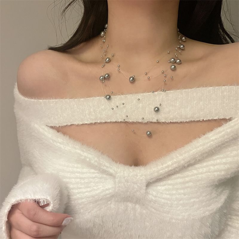 Pearl Necklace Faux
