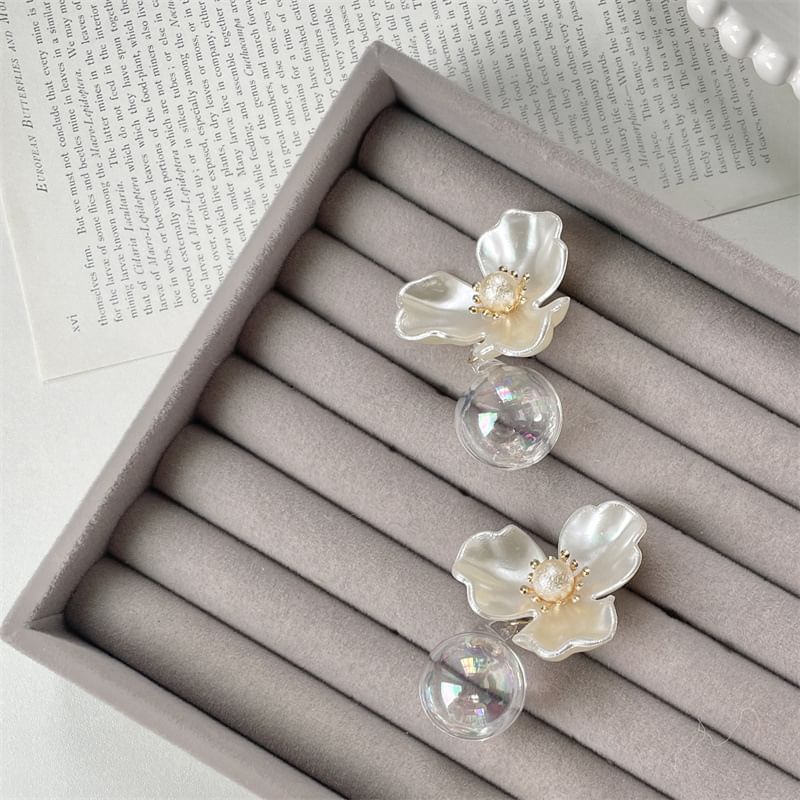 Earring Flower Drop