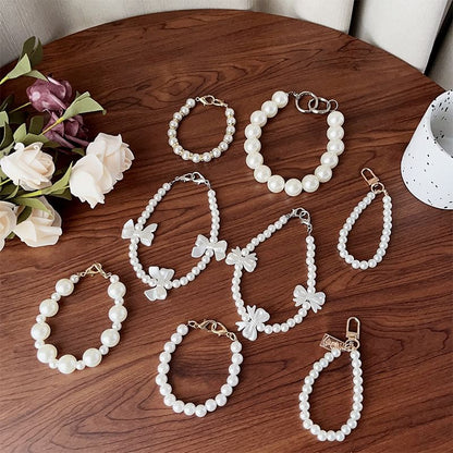 Pearl Faux Designs) Phone Strap (Various