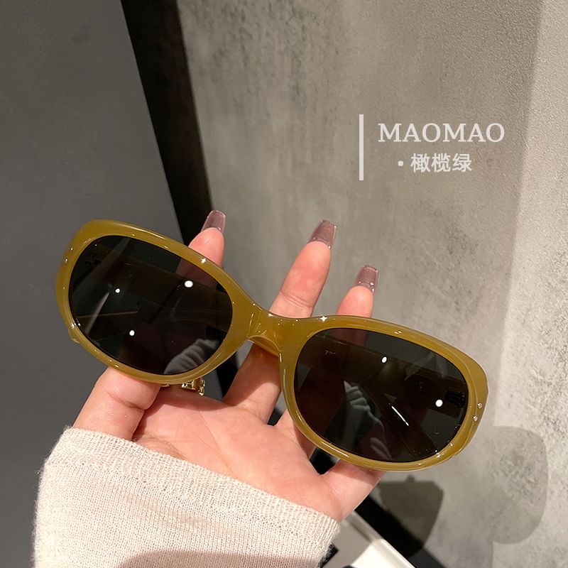 Vintage Oval Sunglasses