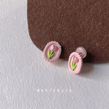 Ear Alloy Tulip Cuff