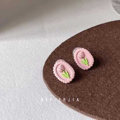 Ear Alloy Tulip Cuff