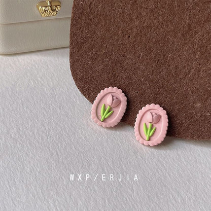 Ear Alloy Tulip Cuff