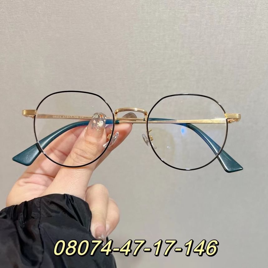 Sample Metal Frame Eyeglasses