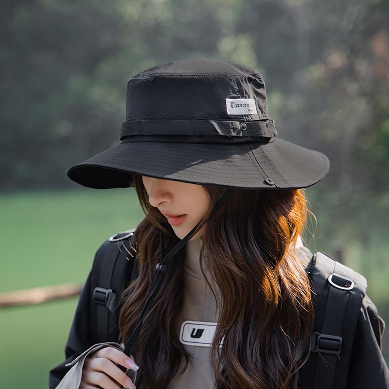 Applique Lettering Hat Boonie