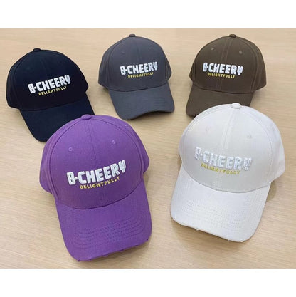 Cap Lettering Baseball Embroidered