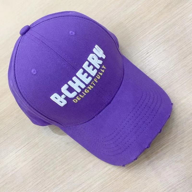 Cap Lettering Baseball Embroidered